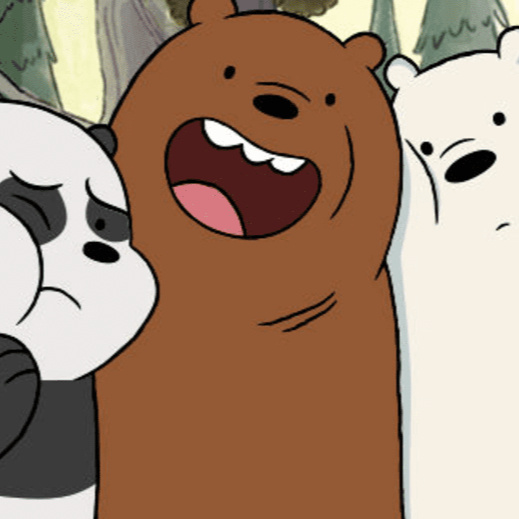 Grizz, Ice Bear, Panda (We Bare Bears)