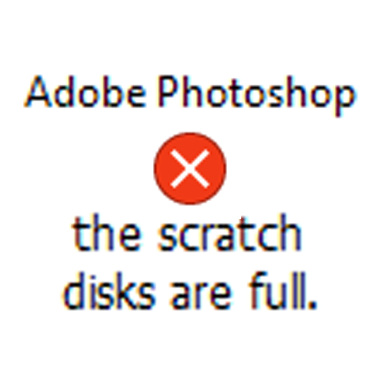 Abobe Scratch Disks