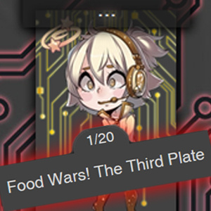 AMQ Food Wars Plates